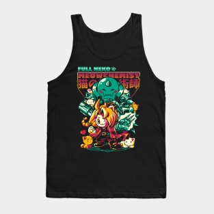 Full Neko Meowchemist - Anime Tank Top